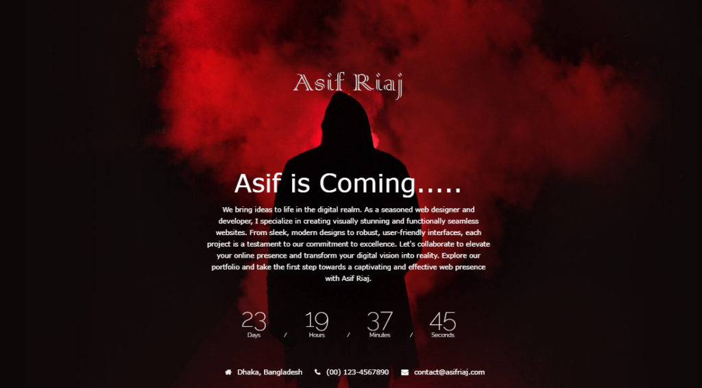 Asif Riaj Website